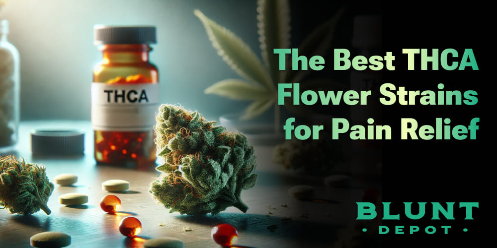 The best THCA flower strains for pain relief