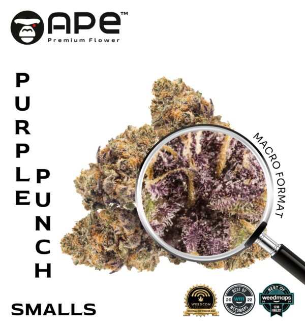 Purple Punch THCA Smalls Flowers APE