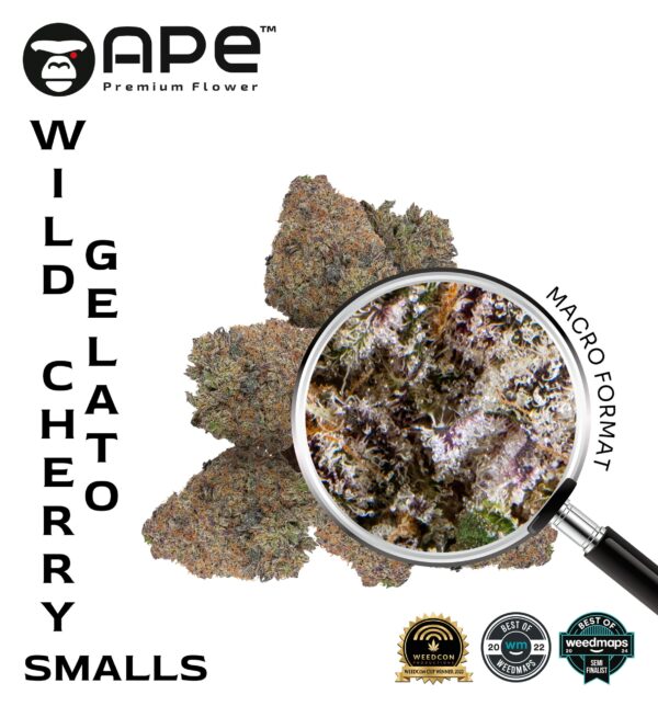 Wild Cherry Gelato THCA Smalls Flowers APE