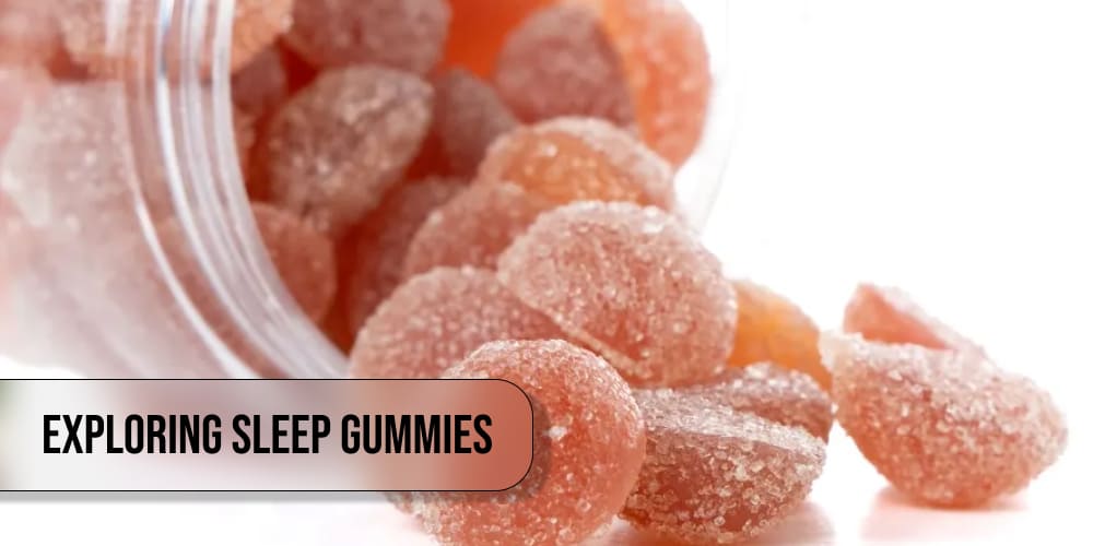 CBD-infused gummies for improved sleep and relaxation.