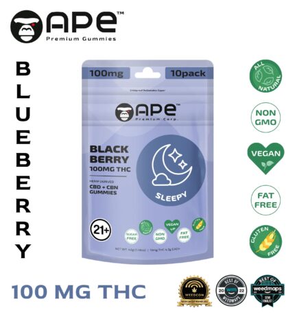 Blueberry Gummies CBD + CBN-42g Ape