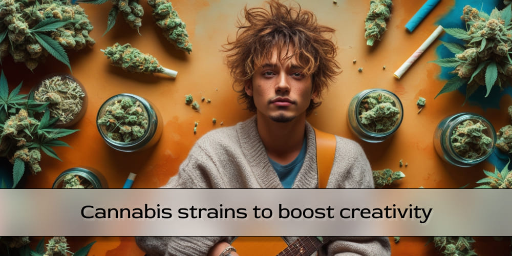 Cannabis strains to boost creativity