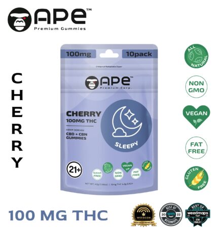 Cherry Ape Gummies CBD+CBN 42g