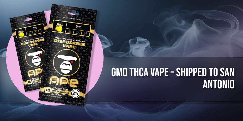 GMO THCA vape – Shipped to San Antonio