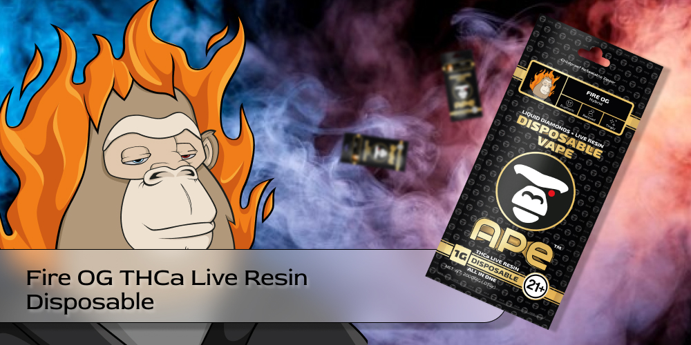 Fire OG THCa Live Resin Disposable