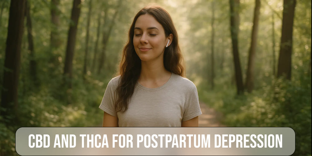 CBD and THCA for Postpartum Depression