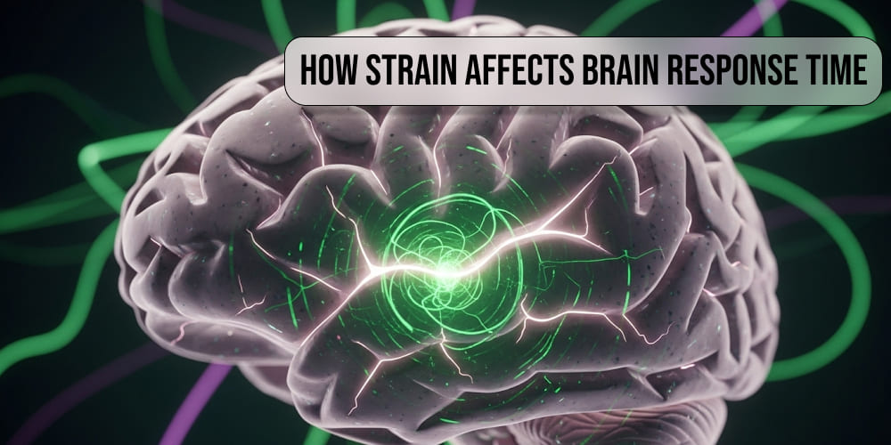 How strain affects brain response time