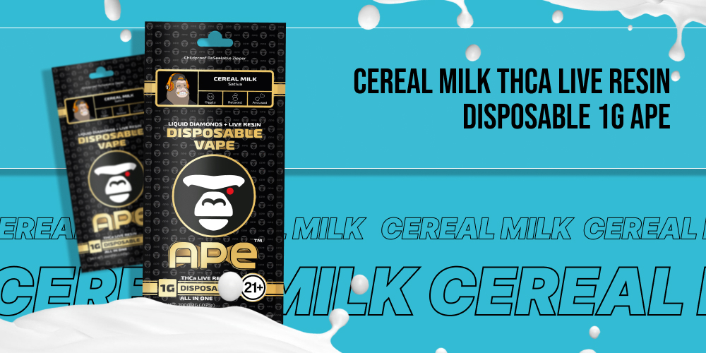 Cereal Milk THCa Live Resin Disposable