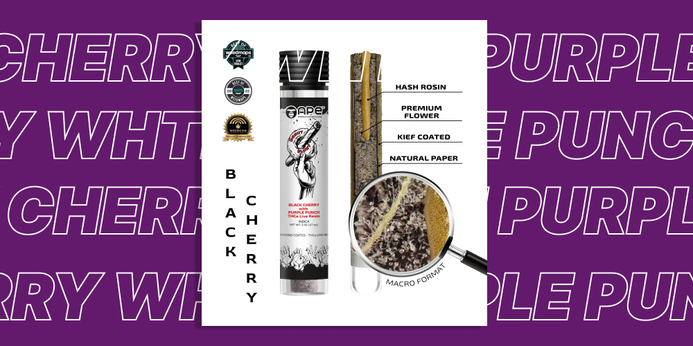Black Cherry with purple punch