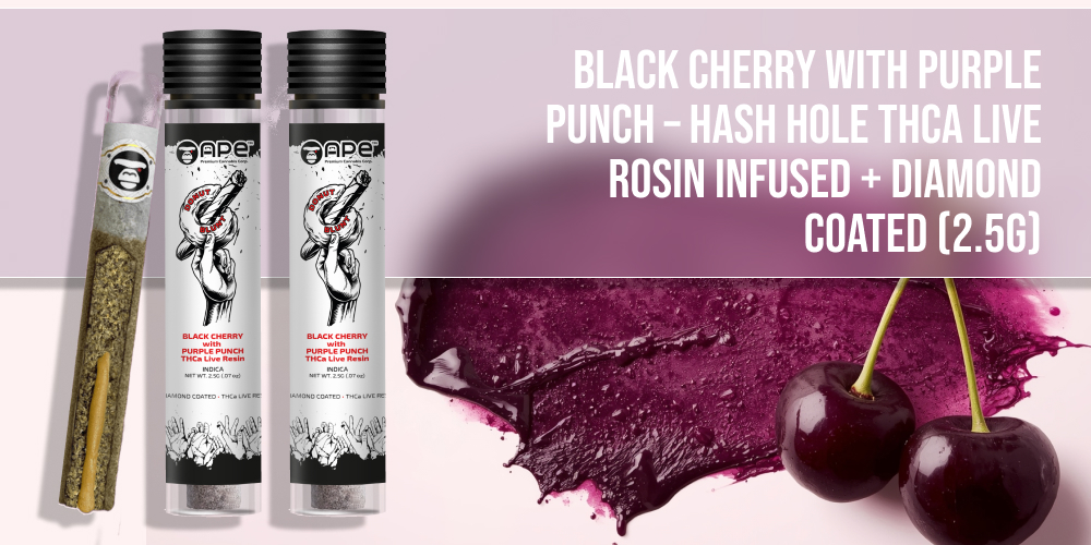 Black Cherry with purple punch
