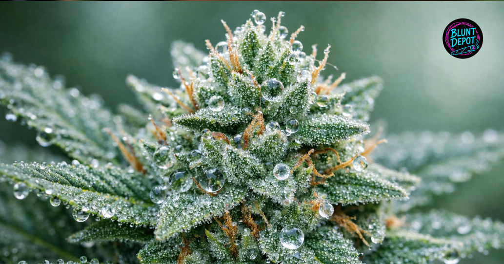 THCA delivery in Lindale illustrated cannabis bud and products