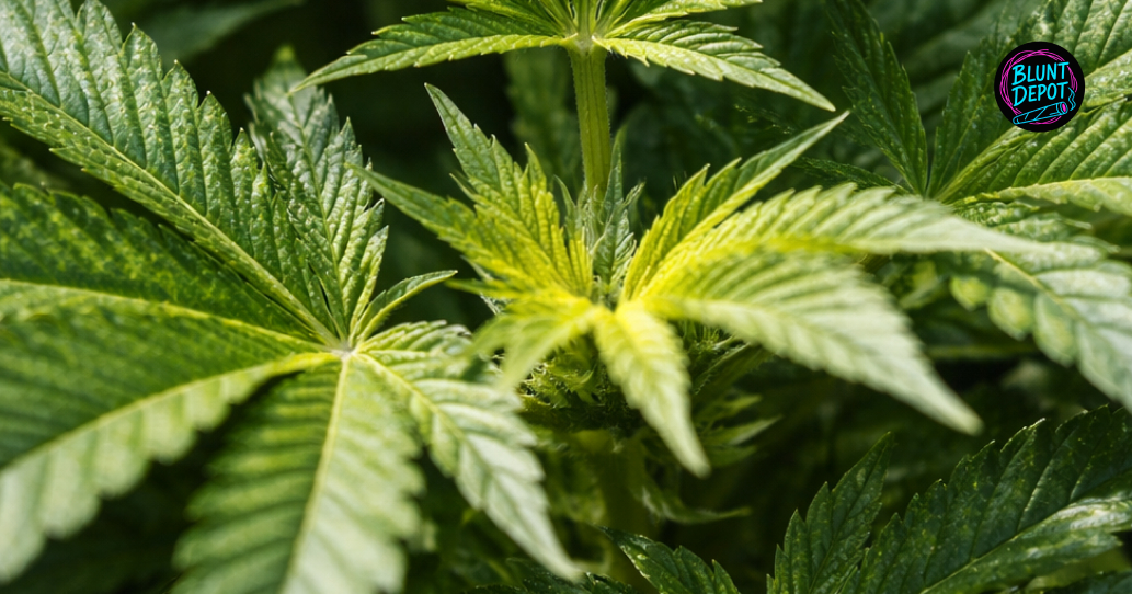 Blue Rhino 23 weed strain drawn cannabis bud with THCA products