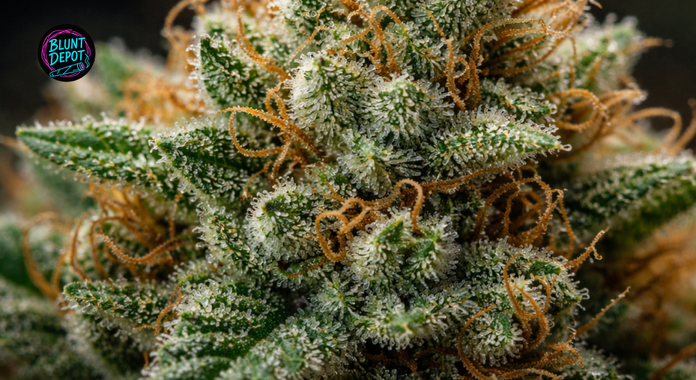 Cannabis leaves symbolizing THCA products in League City Texas