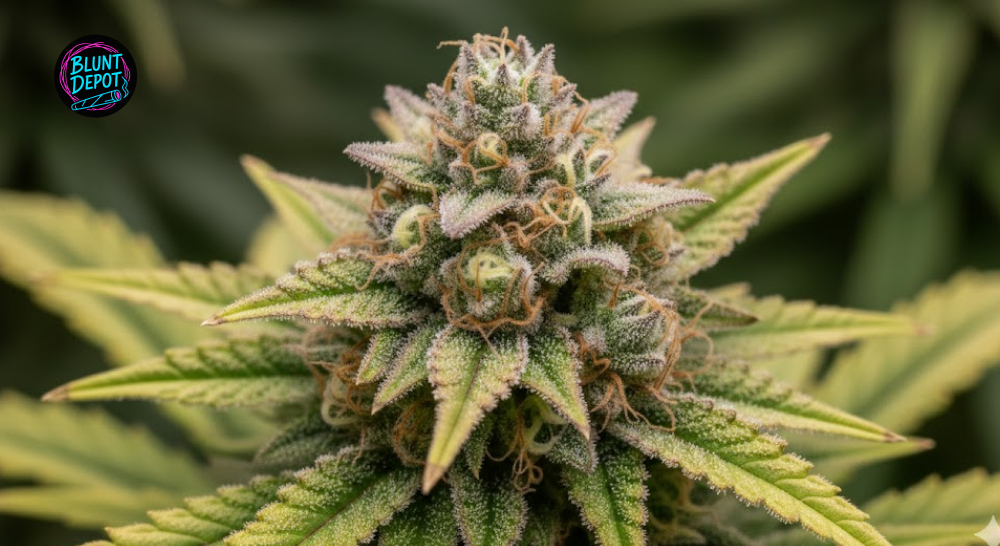 Cannabis leaves associated with weed delivery in Mount Vernon