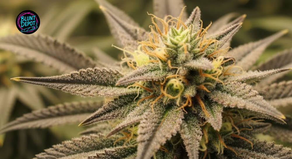 Cannabis leaves associated with weed delivery in Murphy