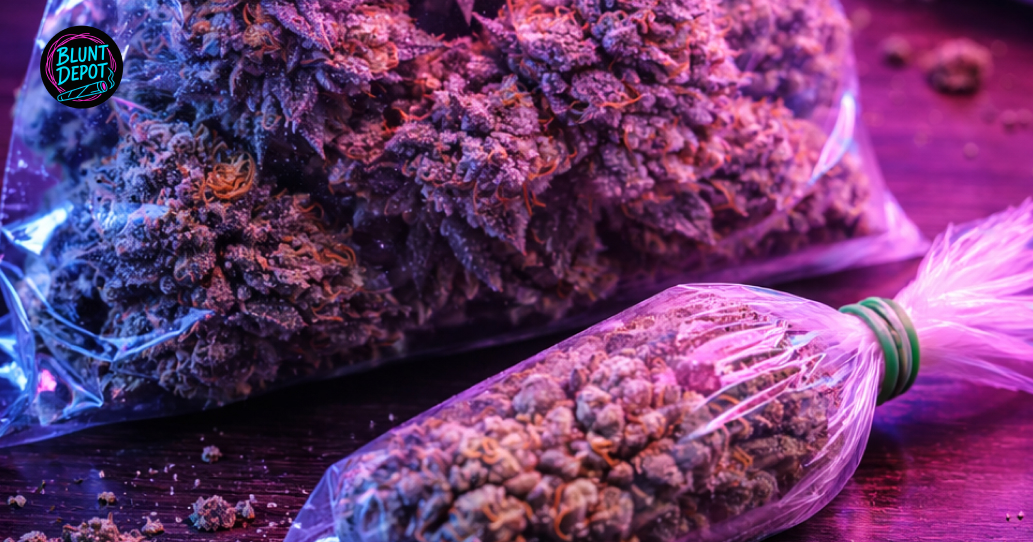 Cannabis buds available for weed delivery in Live Oak Texas