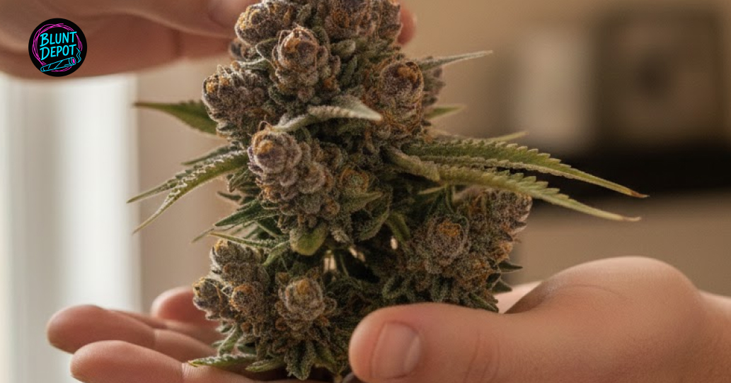 Cannabis buds available for weed delivery in Nederland