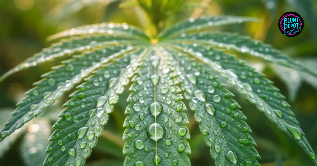 THCA delivery in Laredo illustrated cannabis bud and products