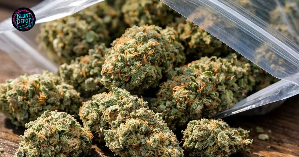 Cannabis buds available for weed delivery in Muleshoe