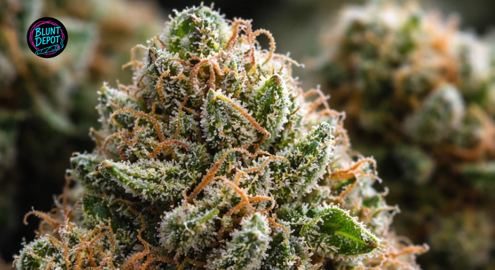 Weed delivery in Seguin premium cannabis flower displayed in glass jars at an online dispensary.