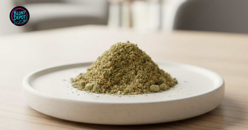 Sealed cannabis package prepared for Victoria delivery service