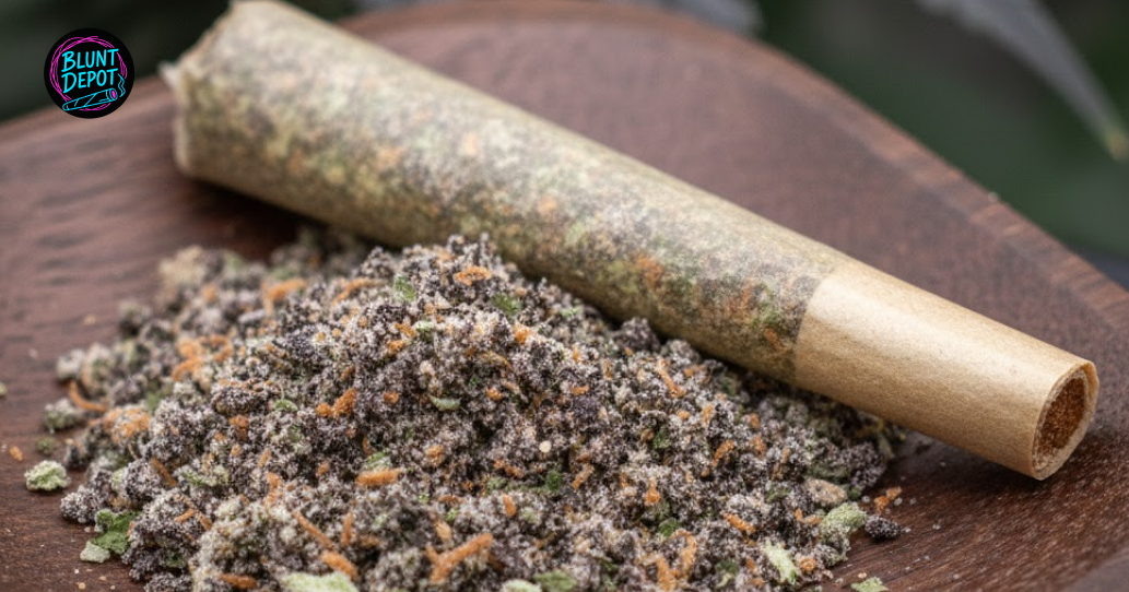 Jar of Oreoz cannabis flower with labeled premium packaging