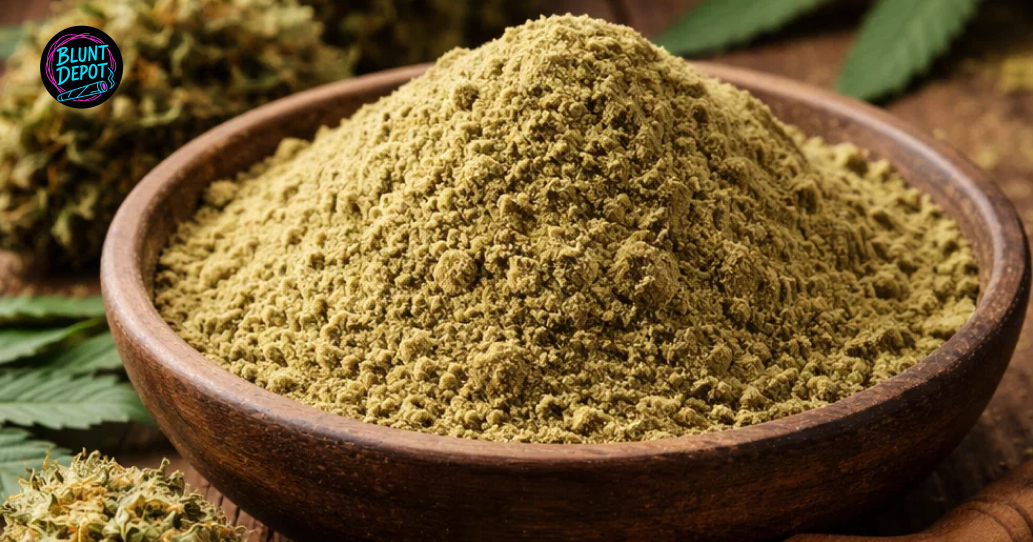 Glass jar with Jack Herer weed strain premium cannabis buds displayed for cannabis lifestyle presentation.