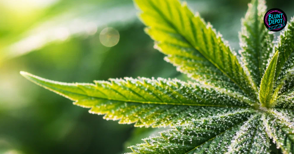 Indoor cultivation setup showing Bruce Banner weed strain plants with healthy foliage.