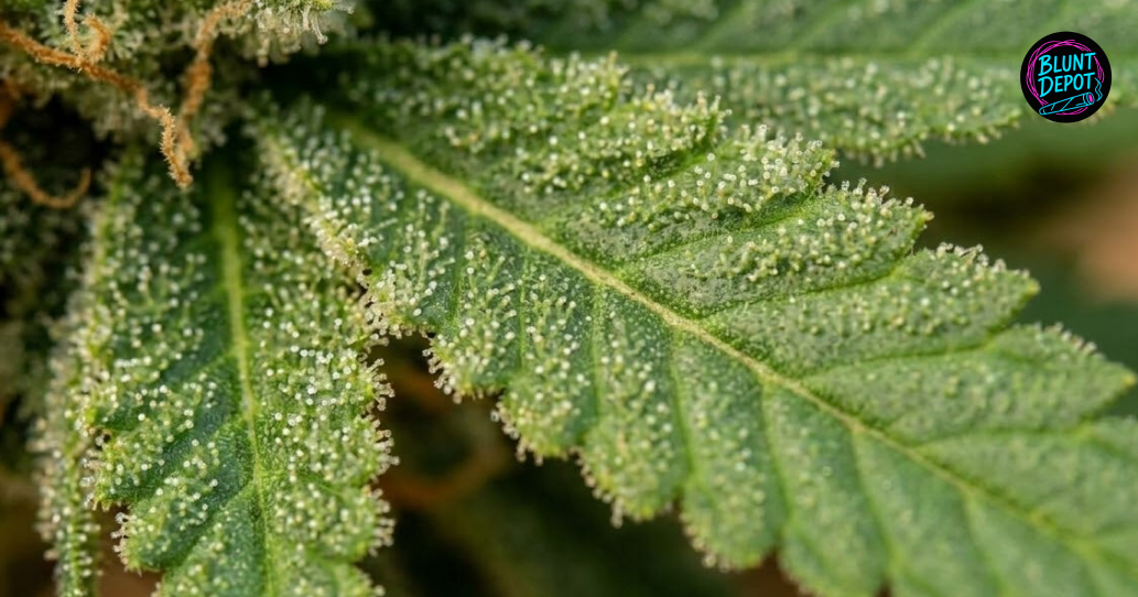 Indoor grow setup with Pink Runtz weed strain plants during controlled cannabis cultivation.