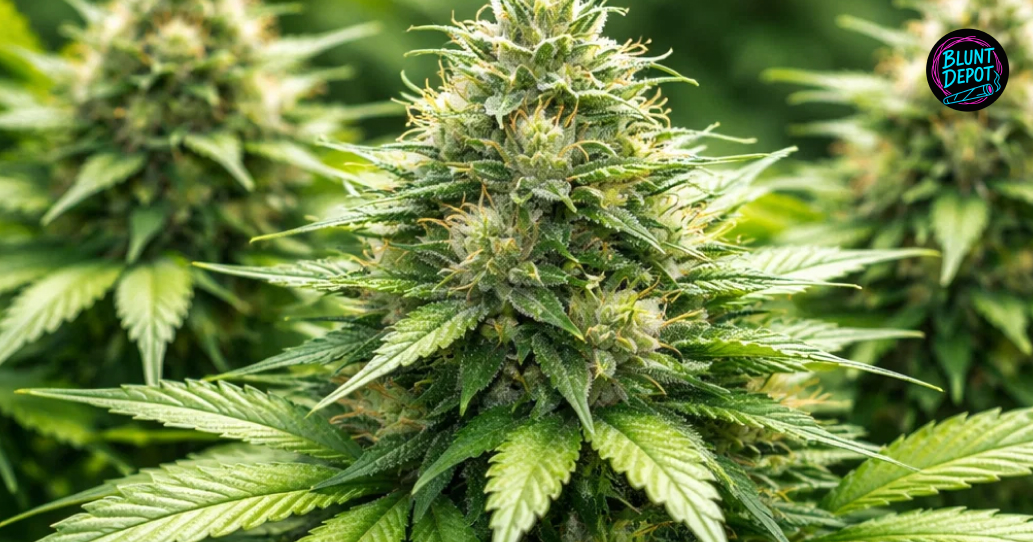 Indoor grow setup with Jack Herer weed strain plants during professional cannabis cultivation.