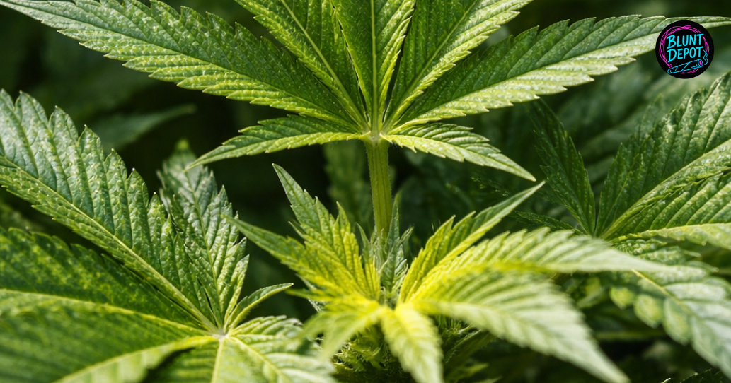 Indoor grow setup with Pineapple Express weed strain plants during controlled cannabis cultivation.