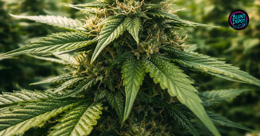 Lifestyle presentation of Stardawg weed strain premium cannabis buds