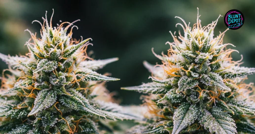 Weed delivery in Seguin premium cannabis buds displayed in a modern cannabis lifestyle setting.