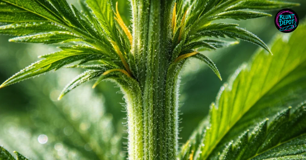 Indoor grow setup featuring Durban Poison cannabis plants during the flowering stage.