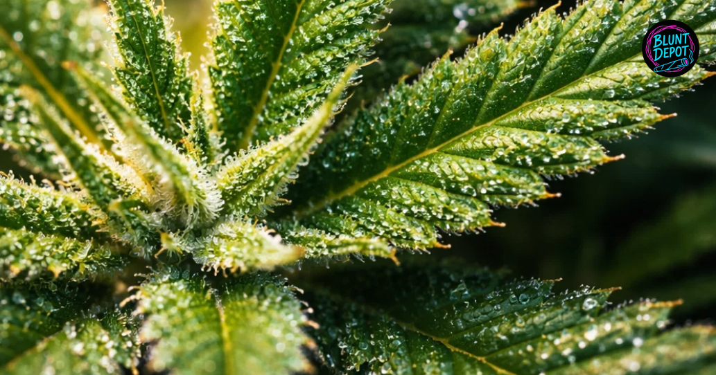 Indoor grow setup with Animal Mints cannabis plants